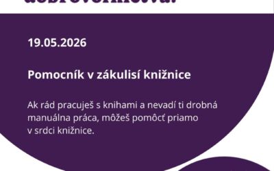 Týždeň dobrovoľníctva 2026